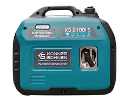 Інверторний генератор Konner&Sohnen 1.8/2 кВт KS 2100i S - мініатюра 4