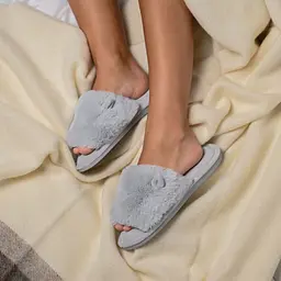 Кімнатні капці MBM My Home Nana розмір 40-41 світло-сірі (SL-03 40-41 LIGHT GRAY) - мініатюра 6