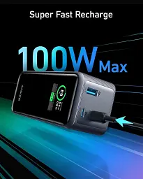 Універсальна мобільна батарея Anker Prime 20000mAh 200W Black (A1336011) - мініатюра 8