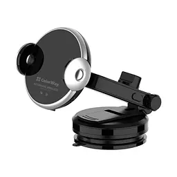 Універсальний автотримач ColorWay AutoSense Car Wireless Charger 15W (Dashboard + Air Vent) (CW-CHAW039Q-BK) - мініатюра 8