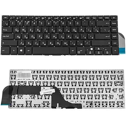 Клавіатура для ноутбука ASUS (X505 series) rus, black, без фрейма (оригінал) - мініатюра 2
