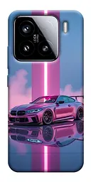 TPU чохол Demsky Pink neon car для Xiaomi 15