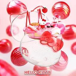 Ігровий набір Mighty Jaxx серії Kandyland: Sanrio - Хелоу Кітті (WB24SRMJ00201) - мініатюра 7