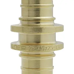 Муфта з'єднувальна рівнопрохідна Koer Ka.С25 - 25(3.5mm) x 25(3.5mm) KR4857 - мініатюра 3