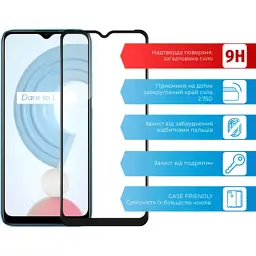 Скло захисне ACCLAB Full Glue Realme C21 (1283126518386) - миниатюра 2