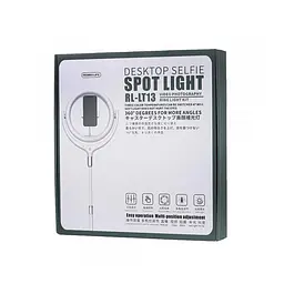 Тримач із кільцевим освітленням Remax LIFE Desktop Selfie Spot Light RL-LT13 360 градусів 50-80cm - мініатюра 2