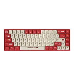 Клавіатура Ajazz AK680 Wired Brown Switch RGB White Red - мініатюра 3