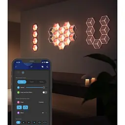 Додаткова світлодіодна панель Govee H106A Glide Hexagon Light Panels Ultra Expansion Pack 1шт (H106A007-OF-EU) [145630] - мініатюра 7