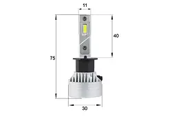 Комплект світлодіодних ламп Sho-Me F4 H1 40W - мініатюра 2