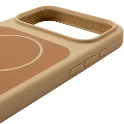 Чохол Epik Silk Duo Color (AA) NO LOGO with Magnetic Fit для Apple iPhone 17 Pro Max / 18 Pro Max (6.9") Desert Gold - мініатюра 5
