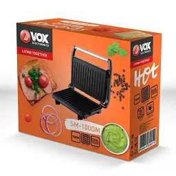 Гриль контактний VOX SM-100 GM - мініатюра 5