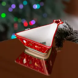 Салатниця Christmas фігурна 14,5х12 см Yiwu HP-SD-3 - мініатюра 8
