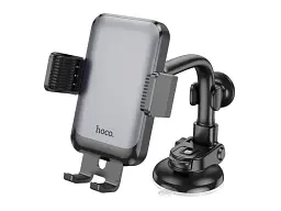 Автомобільний тримач для смартфона Hoco H27 Car Mount Holder Black (6942007608923) - мініатюра 3