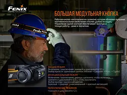 Ліхтар налобний Fenix HM70R - мініатюра 14