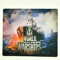 Ігрова поверхня килимок для миші 24x32x0.3 см World of ships 2