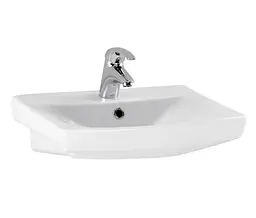 Умивальник меблевий Cersanit Carina 50 см з отвором Білий K31-004 30412