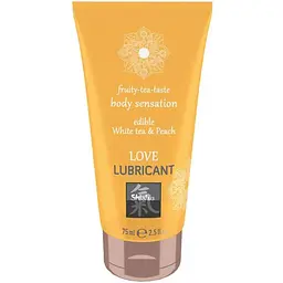 Лубрикант на водній основі Hot Shiatsu Love Lubricant Body Sensation Edible персик 75 мл