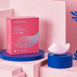 Вібратор та вакуумний стимулятор CuteVibe Heidi Pink - мініатюра 6