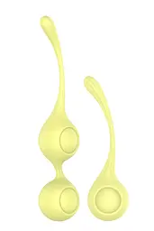 Вагінальні кульки Dream Toys The Candy Shop Lemon Squeeze 17.8 см жовті