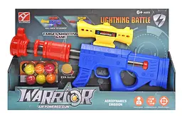 Іграшкова помпова гвинтівка з м'якими кульками Warrior Air Powered Gun 5009B у коробці р.45,5х6,5х27см