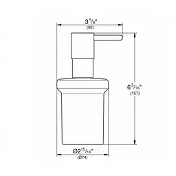Дозатор для мила Grohe Essentials 40394AL1, Графит - мініатюра 2