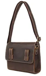 Чоловіча шкіряна сумка Vintage 22,5х17х6 см sum0012918 - мініатюра 9