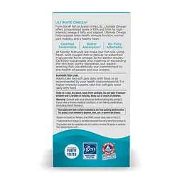 Омега-3 риб'ячий жир Nordic Naturals Ultimate Omega для серця, мозку та зору 120 софтгелів - мініатюра 4