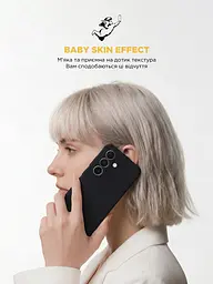 Силиконовый чехол с MagSafe для Samsung Galaxy S26 5G, ICON2 MagCase, черный, противоударный, панель с мягкой подкладкой, защита всего корпуса, поддержка беспроводной зарядки, совместим с защитными стеклами и пленками, ArmorStandart (ARM88788) - мініатюра 9
