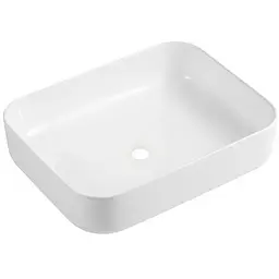 Умивальник Omnires Corona 385x50 white CORONA500BP, Білий