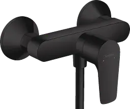 Змішувач Hansgrohe Talis E для душу Matt Black 71760670 Чорний матовий