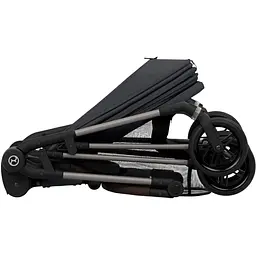 Коляска Cybex Melio Monument Grey з бампером темно-сіра (522002663) - мініатюра 7