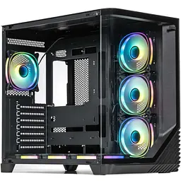 Корпус QUBE MIRAGE 7ARGB BTF Black (MIRAGE_GBNU3) Без БП - мініатюра 2