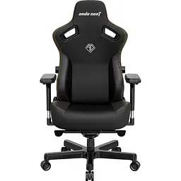 Геймерське крісло Anda Seat Kaiser 3 L Leather Black [AD12YDC-L-01-B-PV/C] [121751] - мініатюра 2