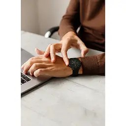 Смарт-годинник чоловічий Uwatch Classic Black (2674) - мініатюра 6