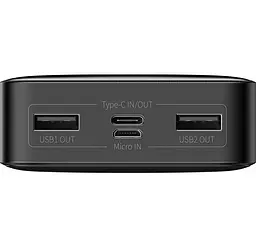 Зовнішній акумулятор Baseus із швидкою зарядкою 20000mAh 15W Display (PPDML-J01) - мініатюра 2
