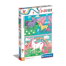 Пазл Clementoni I Believe in Unicorns 2 шт по 20 елементів (24754)