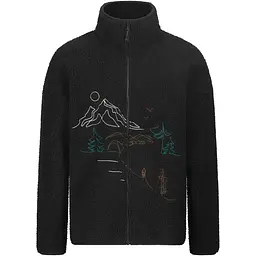 Куртка флісова Picture Organic Hafdals Emb XXL Чорний