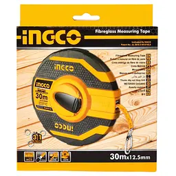 Рулетка Ingco 30 м x 12.5  мм скловолокно (HFMT8130) - мініатюра 7