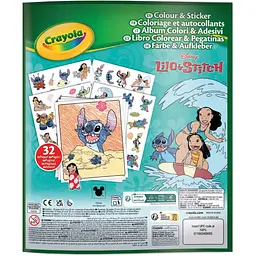 Розмальовка Crayola Lilo & Stitch 32 сторінки та 4 сторінки наліпок - мініатюра 5
