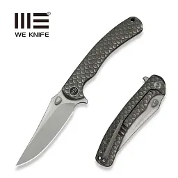 Ніж складаний туристичний Weknife Dracarys, (9.1 см) Böhler M390 / титан 6AL4V сірий - мініатюра 10