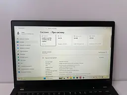 Ноутбук Lenovo Thinkpad T490s 14" (i5-8265U / 16GB / SSD 256GB / 1920x1080 IPS Touch) б/в - мініатюра 4