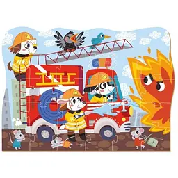 Пазл DoDo Toys Герої-пожежники 30 елементів (300372) - мініатюра 3