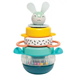 Розвиваюча іграшка Taf Toys пірамідка Кролик колекція Полярне сяйво (12445) - мініатюра 1
