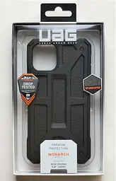 Чохол протиударний UAG Monarch для iPhone 11 Pro (5.8") Black - мініатюра 2