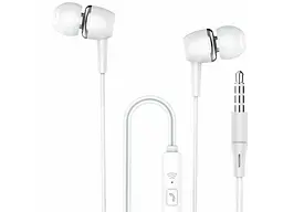 Навушники з мікрофоном SkyDolphin SR19 White (HF-000408)
