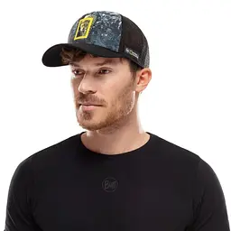 Кепка Buff Trucker Cap Black L/XL (1033-BU 125444.999.30.00) - мініатюра 2
