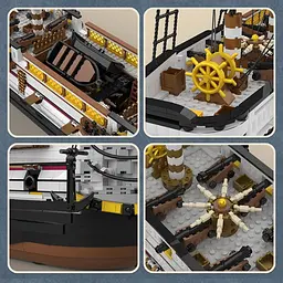 Конструктор Reobrix Корабель Індевор (66048) [160783] - мініатюра 2