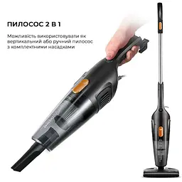 Ручний пилосос Xiaomi Deerma Corded Hand Stick Vacuum Cleaner (DX115C) - мініатюра 5