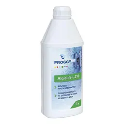 Рідкий альгіцид для басейну Froggy Algicide L210 проти водоростей, 1 л