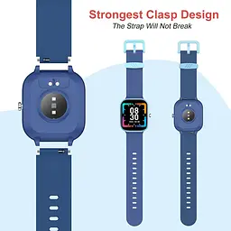 Дитячий смарт-годинник для дітей HENGTO Kids Fitness Tracker, водонепроникний розумний годинник IP68 - мініатюра 7